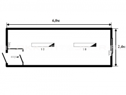 Блок-контейнер 6м жилой для строительных объектов в Миллерово