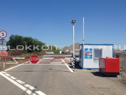 Контрольно-пропускной пункт (КПП) для строй объекта Аэропорт Южный в Миллерово